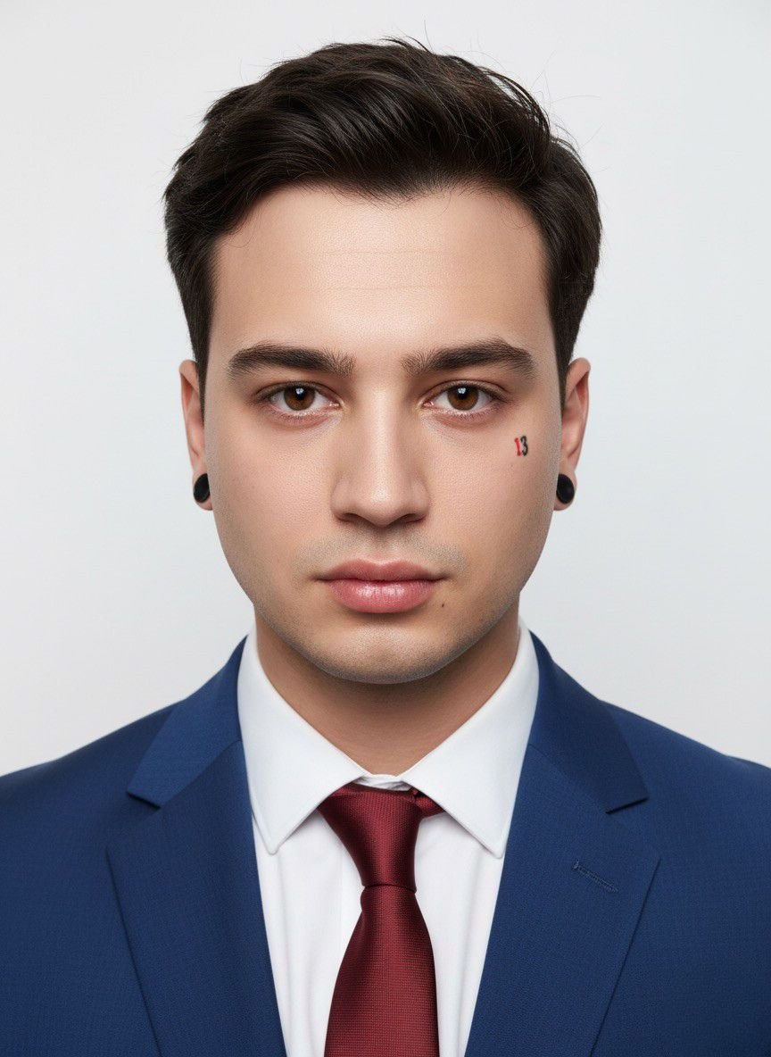 Portrait of Valentin Huculici